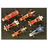 Formula 1 Model Racecars 1:43 Scale, 6 different