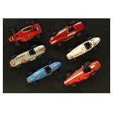Formula 1 Model Racecars 1:43 Scale, 6 different