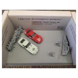 Mounted Diorama 1:43 Model Racecars, includes scen