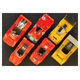 Model Racecars 1:43 Scale, 6 different