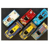 Model Racecars 1:43 Scale, 6 different