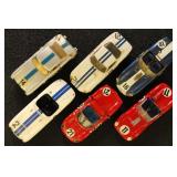 Model Racecars 1:43 Scale, 6 different