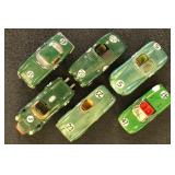 Model Racecars 1:43 Scale, 6 different