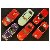 Model Racecars 1:43 Scale, 6 different