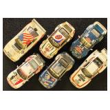 Model Racecars 1:43 Scale, 6 different