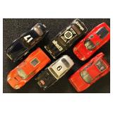 Model Racecars 1:43 Scale, 6 different