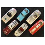 Model Racecars 1:43 Scale, 6 different
