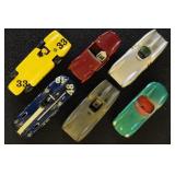 Model Racecars 1:43 Scale, 6 different