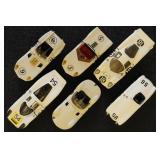 Model Racecars 1:43 Scale, 6 different