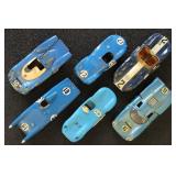 Model Racecars 1:43 Scale, 6 different