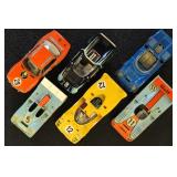 Model Racecars 1:43 Scale, 6 different