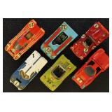 Model Racecars 1:43 Scale, 6 different