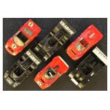 Model Racecars 1:43 Scale, 6 different