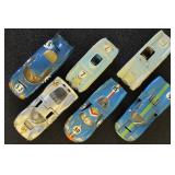Model Racecars 1:43 Scale, 6 different