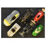 Model Racecars 1:43 Scale, 6 different