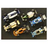 Formula 1 Model Racecars 1:43 Scale, 6 different