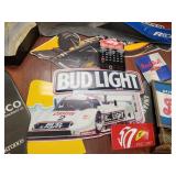 Racing Ephemera/Signs/Car Pieces, etc, large lot,