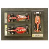 Formula 1 Model Racecars 1:43 Scale, 6 different