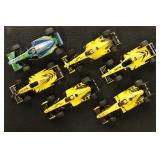 Formula 1 Model Racecars 1:43 Scale, 6 different