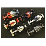 Formula 1 Model Racecars 1:43 Scale, 6 different