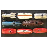 Land Speed Record Racecars of Various Scales, 8 Di