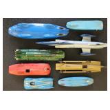 Land Speed Record Racecars of Various Scales, 8 Di