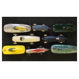 Land Speed Record Racecars of Various Scales, 8 Di