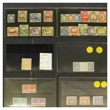 Worldwide Stamps better singles & sets on dealer c