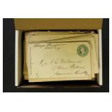 US Stamps 1880s-1910s Postal History group of Stat