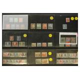 Germany Stamps better singles & sets on dealer car
