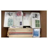 US & Worldwide Postal History accumulation in bank