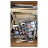 US & Worldwide Stamps in Bankers Box, variety of f