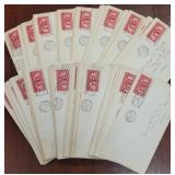 US Stamps FDC #627 group of 100+ First Day Covers,