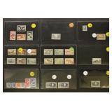 France Stamps better singles & sets on dealer card