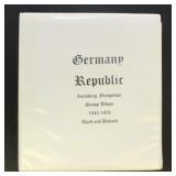 Germany Stamps 1945-1978 collection Used and Mint