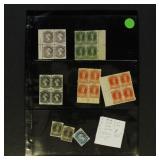 Nova Scotia Stamps Mint Blocks & Used Singles CV $