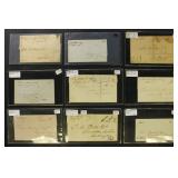 US Stampless Covers and Folded Letters group of 10