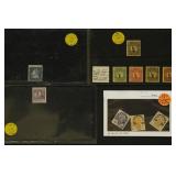 Sweden Stamps better singles & sets on dealer card