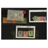 Norway Stamps better singles & sets on dealer card