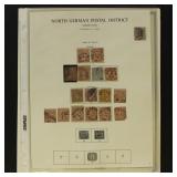 German States Stamps collection Used and Mint on p