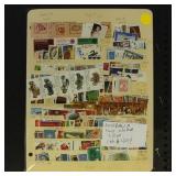 Australia Stamps Mint NH selection on stockpages C