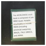 Worldwide Stamps in old stockbook, mostly 1900s-19