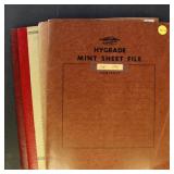 US Stamps Sheets #1116 // 1369  Mint NH collection