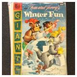 Christmas Comic Books including Bugs Bunny and Tom