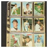 1970 Topps Baseball Cards #100 // 198 in 11 sleeve