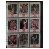 Basketball Cards 2 Complete Sets in Binder 1990-19