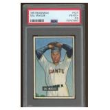 Sal Maglie 1951 Bowman Baseball Card PSA 4.5 grade