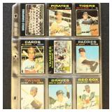 1971 Topps Baseball Cards #1 // 99 in 11 sleeve pa