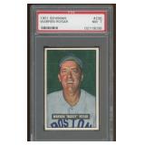 1951 Bowman #236 Warren Rosar Graded NM 7 by PSA