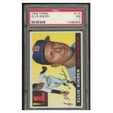 1955 Topps #115 Ellis Kinder Graded NM 7 by PSA